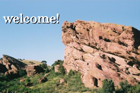 red rocks
